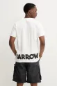Barrow t-shirt bawełniany S5BWUATH087 biały SS25