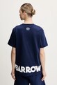 Îmbrăcăminte Barrow tricou din bumbac S5BWUATH087 bleumarin