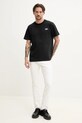 Barrow tricou din bumbac negru S5BWUATH159
