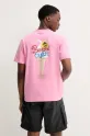 Barrow tricou din bumbac S5BWUATH161 roz SS25