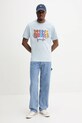 Inbetweeners tricou din bumbac S5TWUATH040 albastru SS25