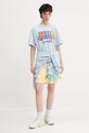 Îmbrăcăminte Inbetweeners tricou din bumbac S5TWUATH040 albastru