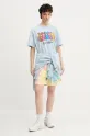 Inbetweeners t-shirt bawełniany niebieski S5TWUATH040
