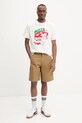Inbetweeners tricou din bumbac S5TWUATH041 bej SS25
