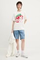 Îmbrăcăminte Inbetweeners tricou din bumbac S5TWUATH041 bej