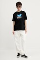 Inbetweeners t-shirt bawełniany czarny S5TWUATH043