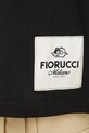 Bavlněné tričko Fiorucci Logo Label Boxy Fit U02SPTSH103CJ01BK01