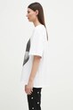 Fiorucci t-shirt bawełniany Mouth Print Boxy biały U02SPTSH103CJ01WH05