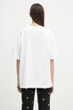 Fiorucci t-shirt bawełniany Mouth Print Boxy U02SPTSH103CJ01WH05