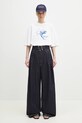 Fiorucci tricou din bumbac Cupid Print Relaxed Fit U02SPTSH101CJ01WH08