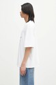 Îmbrăcăminte Fiorucci tricou din bumbac Cupid Print Relaxed Fit U02SPTSH101CJ01WH08 alb