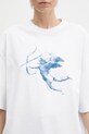 Бавовняна футболка Fiorucci Cupid Print Relaxed Fit U02SPTSH101CJ01WH08
