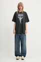 Памучна тениска Aries Destroyed Nirvana SS Tee AR6001803