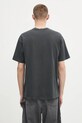 Памучна тениска Aries Destroyed Nirvana SS Tee AR6001803 сив