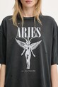 Βαμβακερό μπλουζάκι Aries Destroyed Nirvana SS Tee AR6001803