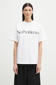 No Problemo t-shirt bawełniany No Problemo SS Tee NP6000203 biały SS25
