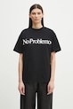 No Problemo t-shirt bawełniany No Problemo SS Tee NP6000203 czarny SS25