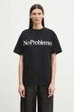 No Problemo t-shirt in cotone No Problemo SS Tee NP6000203 nero SS25