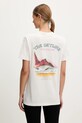 Picture t-shirt bawełniany D&S Catlins MTS1263 beżowy