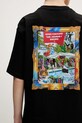 Bavlněné tričko Sprayground SP15012BLK černá