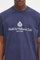 Sporty & Rich cotton t-shirt H&W Crest TO043612241BL106
