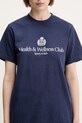 Sporty & Rich t-shirt bawełniany H&W Crest TO043612241BL106