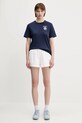 Sporty & Rich t-shirt bawełniany Bh Crest Soft TO089626256BL106