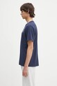Odzież Sporty & Rich t-shirt bawełniany Bh Crest Soft TO089626256BL106 granatowy