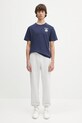 Sporty & Rich t-shirt bawełniany Bh Crest Soft TO089626256BL106