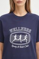 Sporty & Rich t-shirt bawełniany Paris Marathon TO043620126BL106