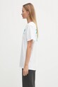Sporty & Rich t-shirt bawełniany Palms biały TO043620253WH01