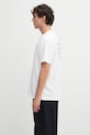 Odzież Sporty & Rich t-shirt bawełniany Invitational TO043621168WH01 biały