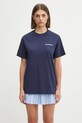 Βαμβακερό μπλουζάκι Sporty & Rich Health Is Wealth TO043602006BL106