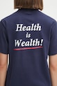 Sporty & Rich cotton t-shirt Health Is Wealth TO043602006BL106
