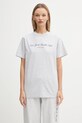 Sporty & Rich t-shirt Ny Health Club TO043602043GY03 szary SS25
