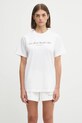 Sporty & Rich cotton t-shirt Ny Health Club TO043602043WH01 white SS25