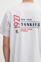 Sporty & Rich t-shirt bawełniany Champions TO043623633GY03 szary
