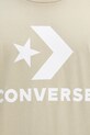Converse t-shirt bawełniany 10025458.A45 beżowy