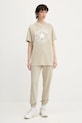 Converse t-shirt bawełniany beżowy 10025459.A36