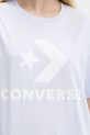 Βαμβακερό μπλουζάκι Converse 10025458.A42