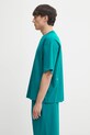 Clothing Pangaia cotton t-shirt DNA Oversized T-Shirt 10002572 turquoise