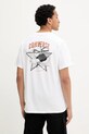 Converse t-shirt bawełniany Converse x NARUTO nadruk biały 10028746.A01
