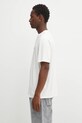 Odzież Café Kitsuné t-shirt bawełniany Barista Fox Patch Relax CKNU00102KJ7014 beżowy