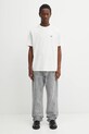Café Kitsuné t-shirt bawełniany Barista Fox Patch Relax CKNU00102KJ7014