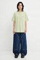 Café Kitsuné t-shirt in cotone Barista Fox Patch Relax CKNU00102KJ7014