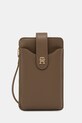 Tommy Hilfiger portfel imitacja skóry licowej beżowy AW0AW18137