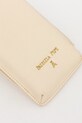Patrizia Pepe pokrowiec na telefon skórzany beżowy 8Q0029.L001