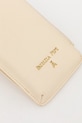 Patrizia Pepe pokrowiec na telefon skórzany beżowy 8Q0029.L001