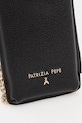 Patrizia Pepe pokrowiec na telefon skórzany czarny 8Q0029.L001