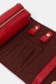 Coccinelle etui na biżuterię skórzane czerwony E2.QIO.15.02.01